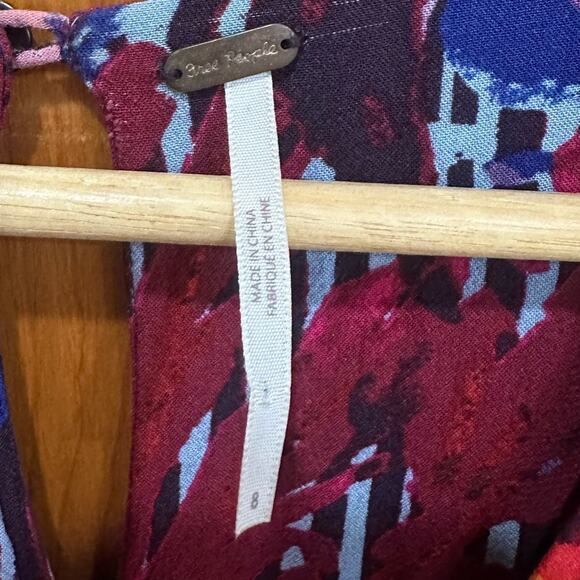 Free People Long Sleeved Audrey Romper - Size 8 - Picture 4 of 6